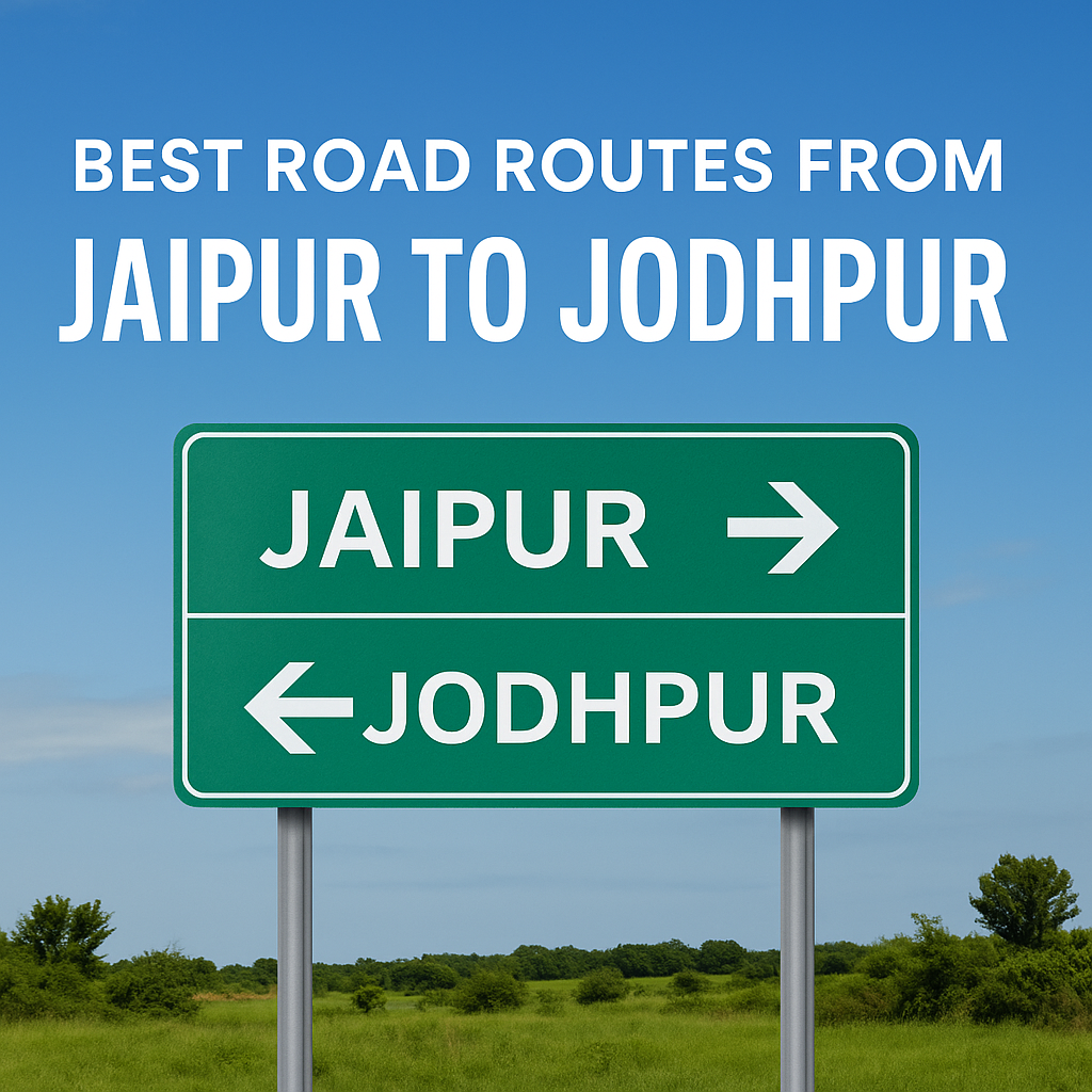 Best Road Routes from Jaipur to Jodhpur