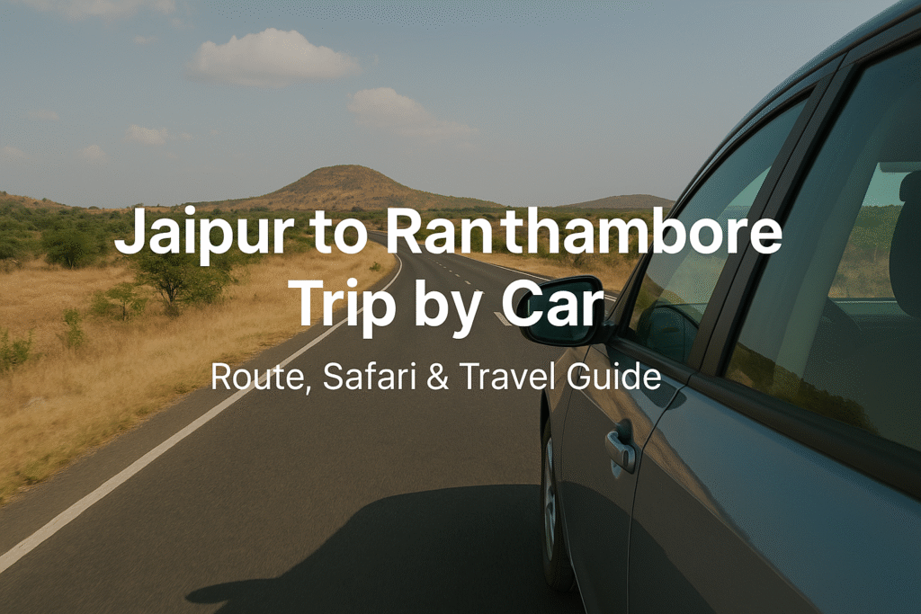 Jaipur to Ranthambore road trip